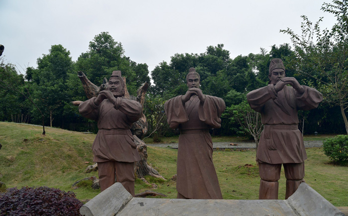 历史人物石雕